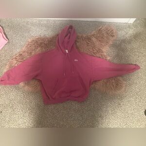 ALO Yoga Pink Hoodie